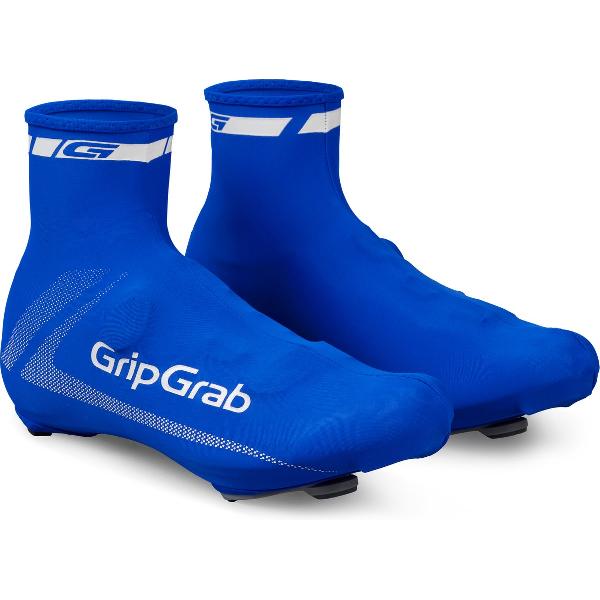 GripGrab - RaceAero Lichtgewicht Zomer Wielren Overschoenen Race Fiets - Blauw - Unisex - Maat One Size