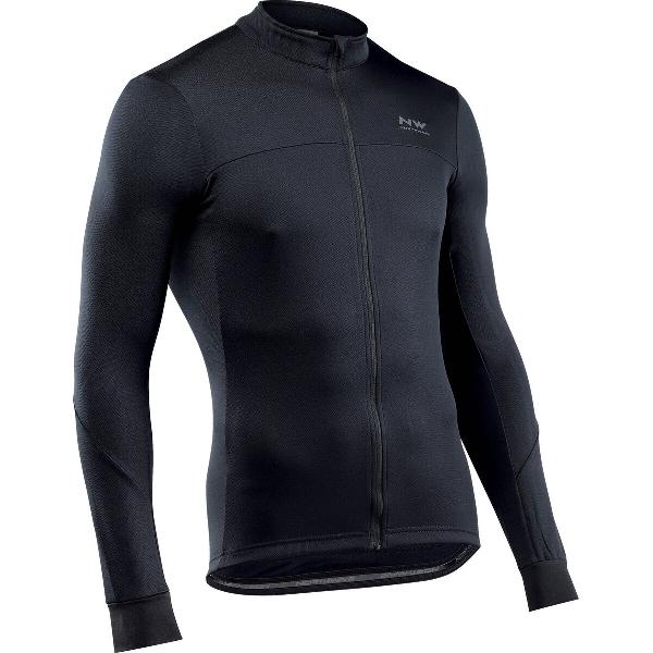 Northwave Force 2 Longsleeve Jersey Heren, zwart Maat XXL