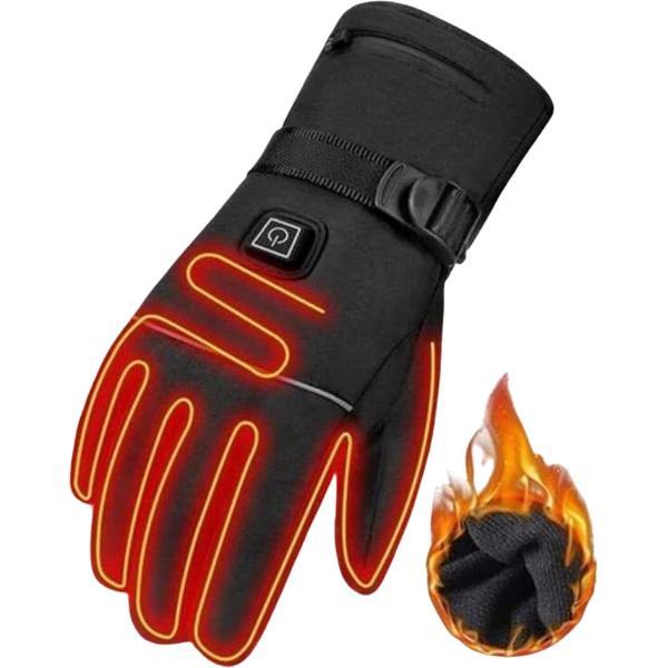 Livano Elektrische Winterhandschoen - Handschoenen - Touchscreen Handschoenen - Wielrenhandschoenen - Fietshandschoenen - Winter