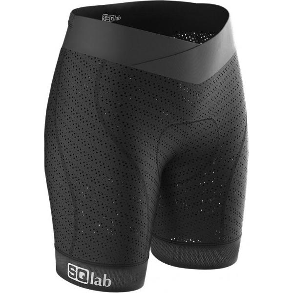 SQlab ONE10 Linershort – Dames - Maat S – 8 mm dik - Ademende Schuim – TPE Gel – Voor Fietsers – Mountainbike – Racefiets - Zwart