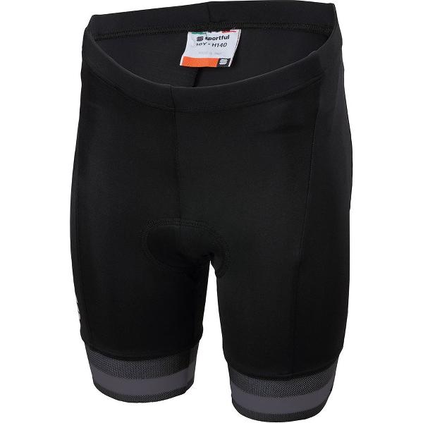 Sportful Fietsbroek zonder bretels Kids Zwart / SF Tour 2.0 Kid Short-Black - 6Y