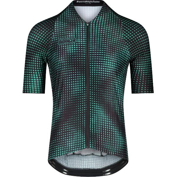 BIORACER Fietsshirt Heren - Fietskledij Icon Optic Art - Wielrennen - Groen L