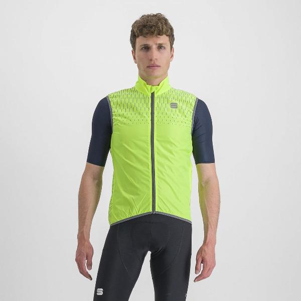 Sportful Windstopper mouwloos Heren Fluo - REFLEX VEST YELLOW FLUO - 3XL