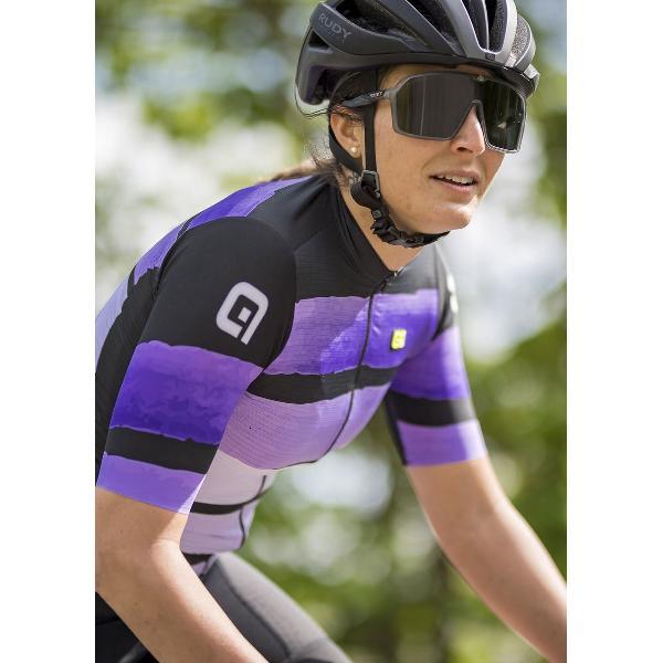 Ale Dames Fietsshirt Korte Mouwen PRS Track - Paars - S - Valt klein