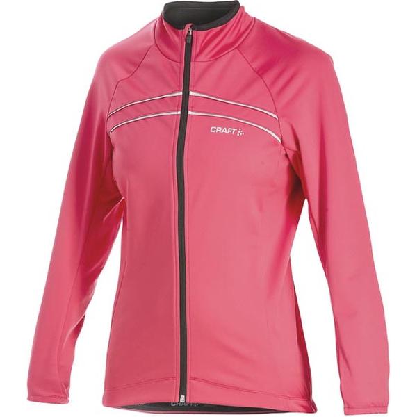 Craft - Siberian Jacket - Fiets Jacket - Roze - Dames - Maat XL