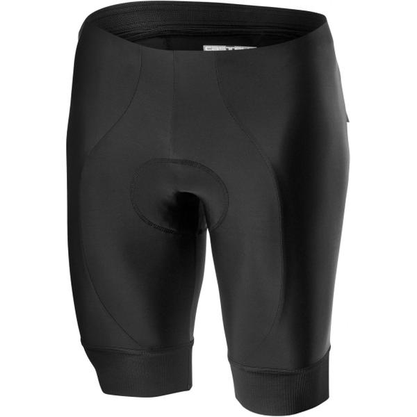 Castelli ENTRATA korte fietsbroek zonder bretels Black - Mannen - maat M