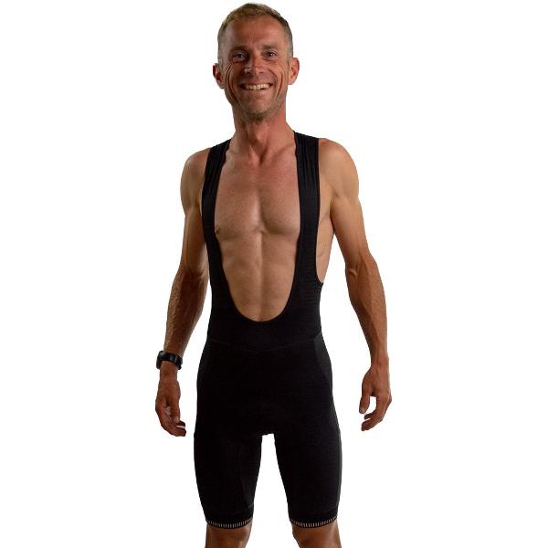 TriTiTan Pro Men Padded 4 Pockets Cycling Bib Shorts - Korte Fietsbroek - XS