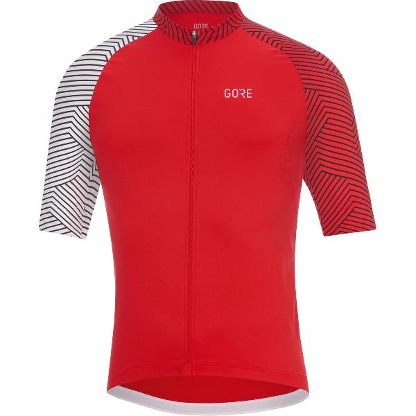 GORE WEAR C5 Optiline Jersey Heren, rood Maat XXL