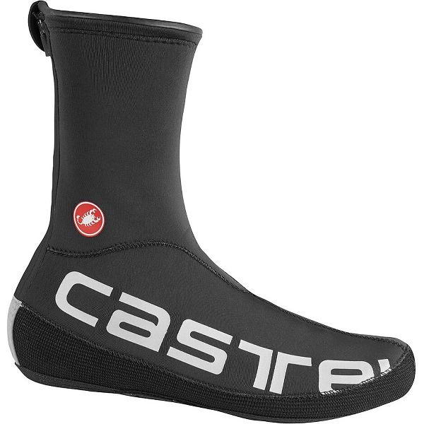 Castelli Overschoenen Unisex Zwart Reflective - Diluvio Ul Shoecover Black/Silver Reflex - L/XL