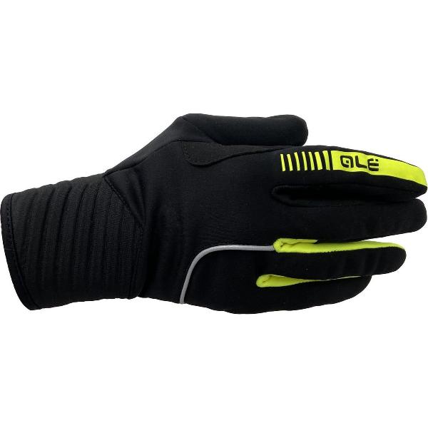 Ale Fietshandschoenen Winter Windprotection - Geel - L