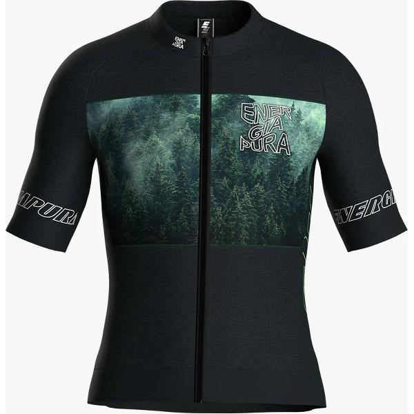 Energiapura - Full zip - Fietsshirt - LIFE FOREST - maat L