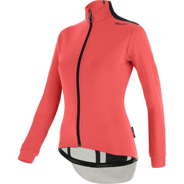 Santini Fietsjack lange mouwen Zwart Dames - Vega Multi Jacket For Women Black - 2XL