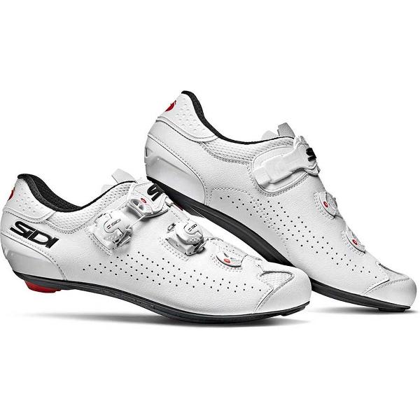 Sidi Genius 10 Racefiets Schoenen Wit EU 39 Man