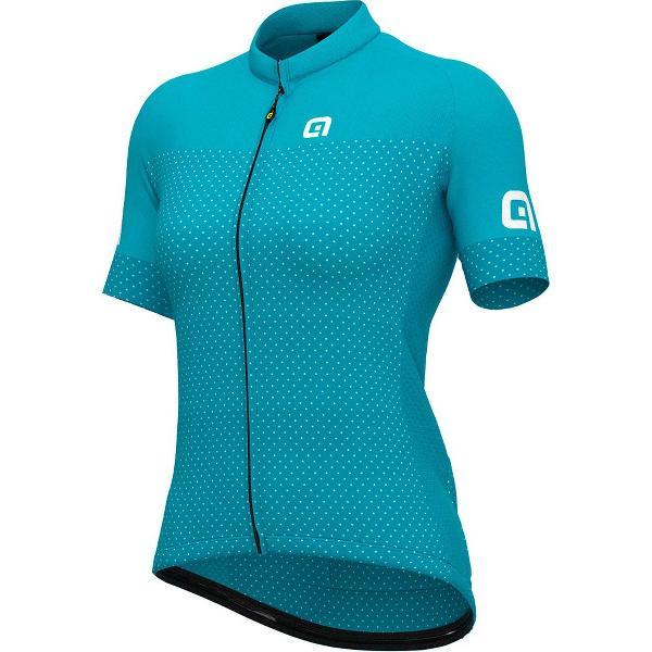 Ale Dames Fietsshirt Korte Mouwen Solid Level - Lichtblauw - M - Valt klein