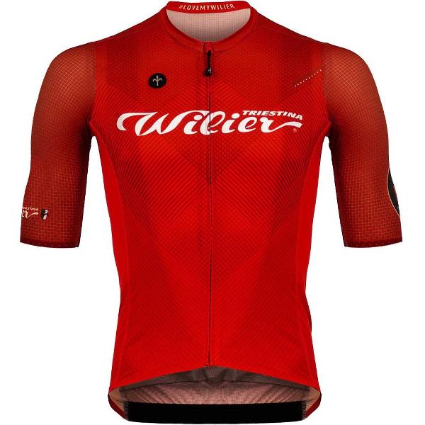 Wilier Team 2022 Jersey Met Korte Mouwen Rood M Man