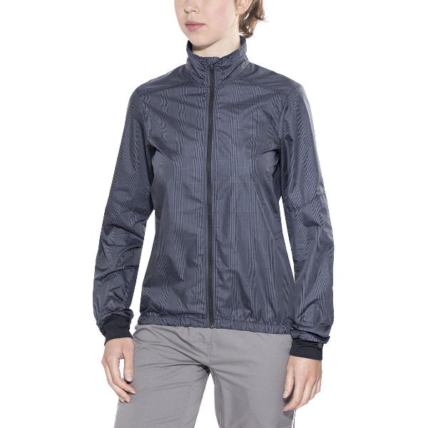 Craft Ride Windbreaker Fietsjas - Maat S - Vrouwen - grijs