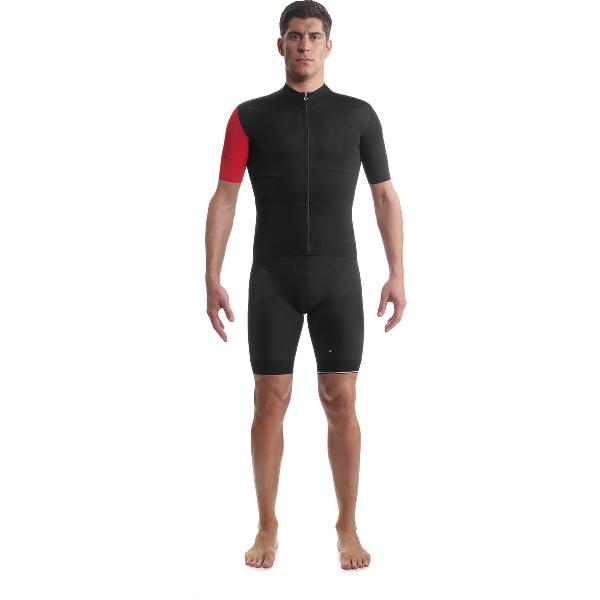 assos SS.CentoJersey_Evo8 Heren, national red Maat S