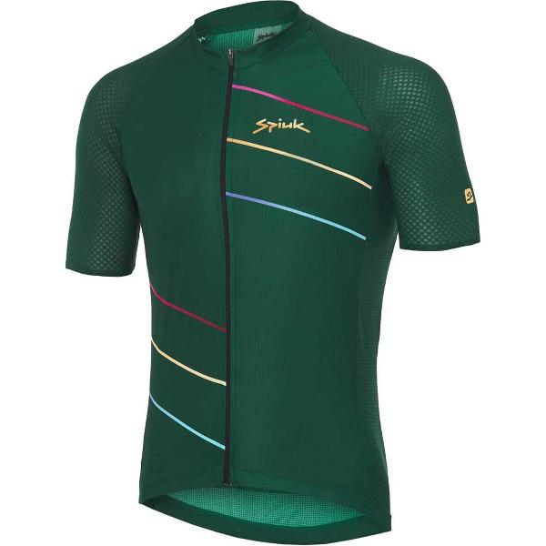 Spiuk Top Ten Jersey Met Korte Mouwen Groen M Man