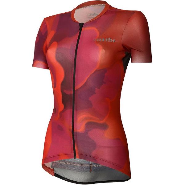 Rh+ Super Light Evo Jersey Met Korte Mouwen Oranje L Vrouw