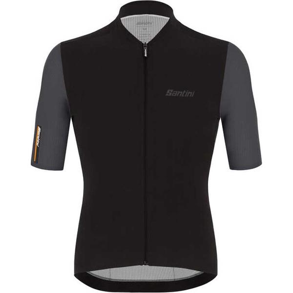 Santini Redux Vigor Jersey Met Korte Mouwen Zwart 3XL Man