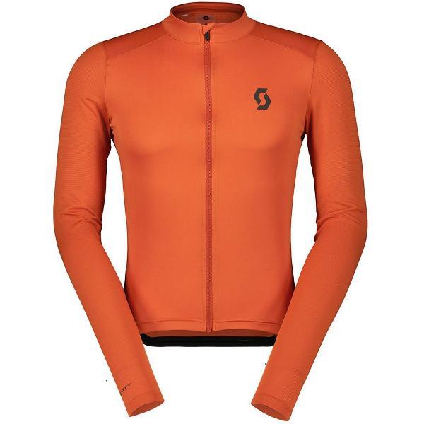 Scott Endurance 10 Jersey Met Lange Mouwen Oranje S Man