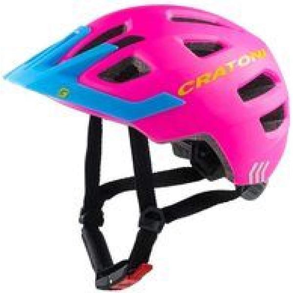 Cratoni Maxster Pro Helm Kinderen, roze/blauw Hoofdomtrek XS/S | 46-51cm