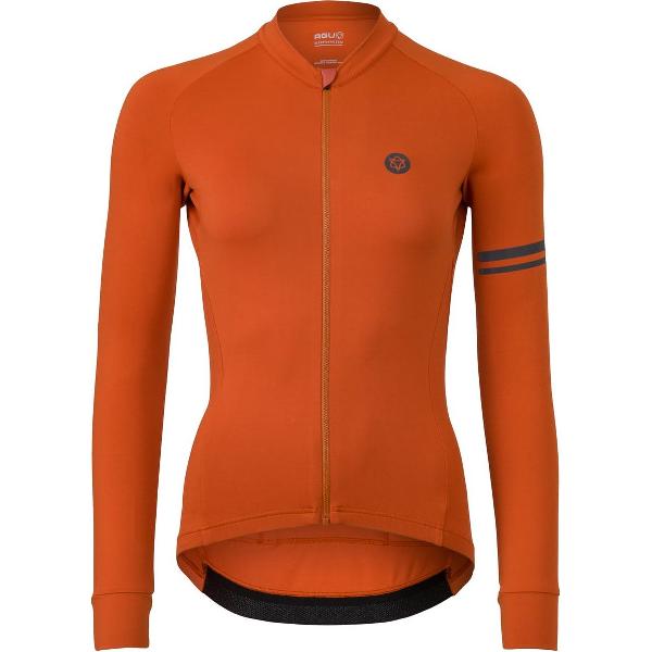 AGU Solid Fietsshirt Lange Mouwen Performance Dames - Pink - XS