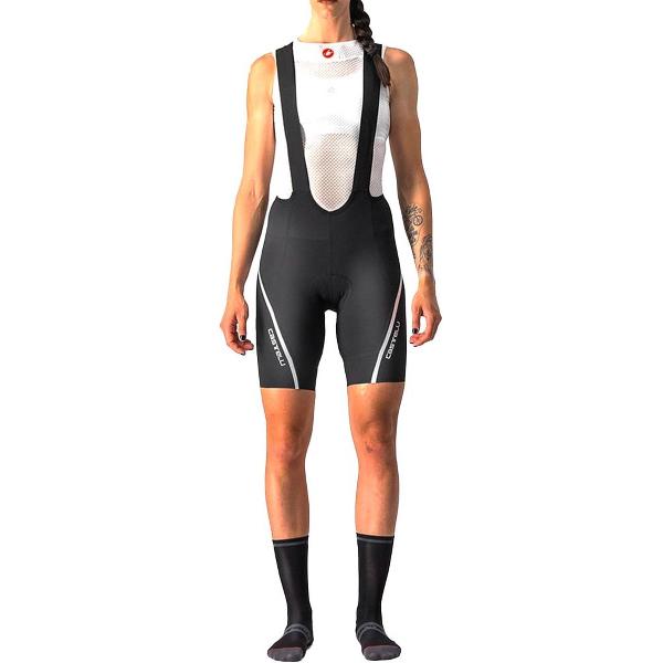 Castelli VELOCISSIMA 3 korte fietsbroek Black/Silver - Vrouwen - maat S