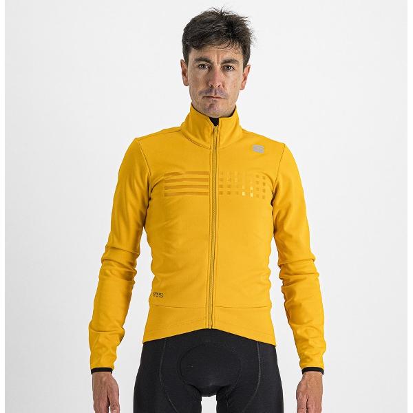 Sportful Fietsjack winter heren Goud - TEMPO JACKET DARK GOLD - XL