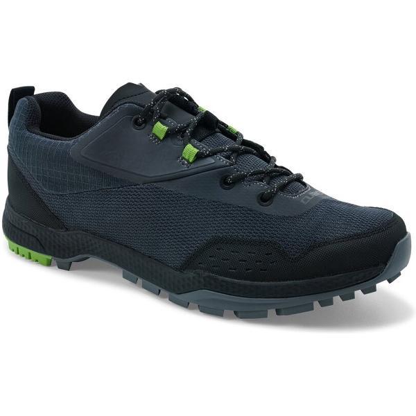 CUBE Sportschoenen ATX OX - Fietsschoenen - Wandelschoenen - Vetersluiting - Grijs/Zwart/Groen - Maat 48