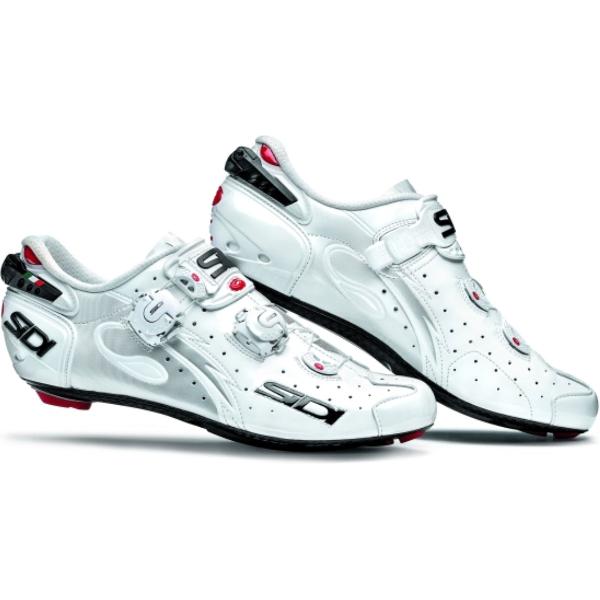 Sidi - Wire Carbon Vernice - Fietsschoen - Wit/wit - maat 39