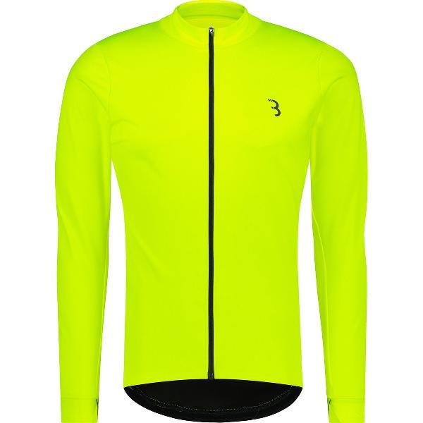 BBB Cycling TriGuard 3.0 Fietsjas Heren - Drie-seizoenen Wielren Fietsjack Heren - Waterafstotend Windjack - Neon Geel - Maat XL - BBW-452