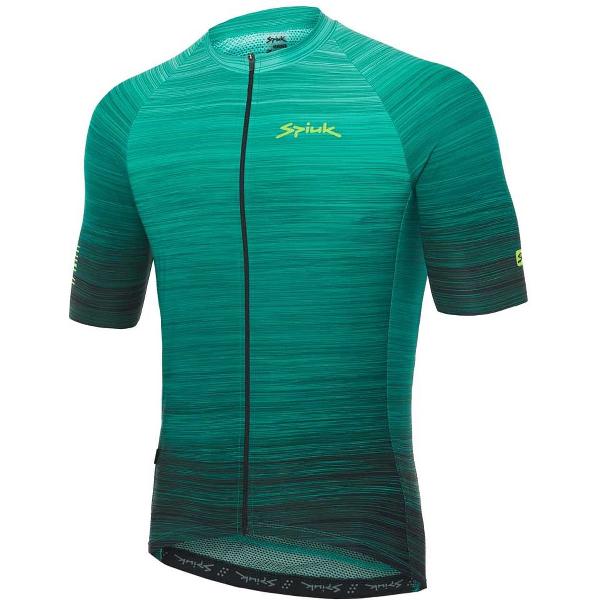 Spiuk Helios Jersey Met Korte Mouwen Groen XL Man