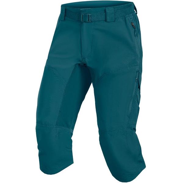 Endura Hummvee 3/4 Een Broek Met Gemzen Blauw L Vrouw