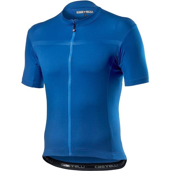 Castelli Fietsshirt korte mouwen Heren Blauw - CLASSIFICA JERSEY AZZURRO ITALIA - XL