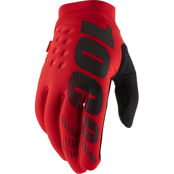 100% Glove MTB | BMX | Motocross | Thermo BRISKER - Rood- M