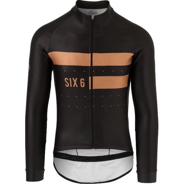 AGU Event Fietsshirt Lange Mouwen SIX6 Heren - Bruin - XXXL