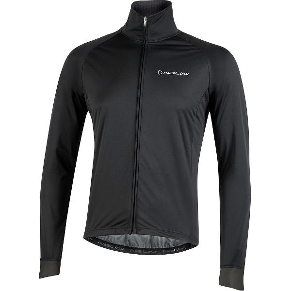 Nalini - Heren - Fietsjack winter - Winddicht en waterdicht Wielrenjack - Zwart - Grijs - WRMANJKT - S