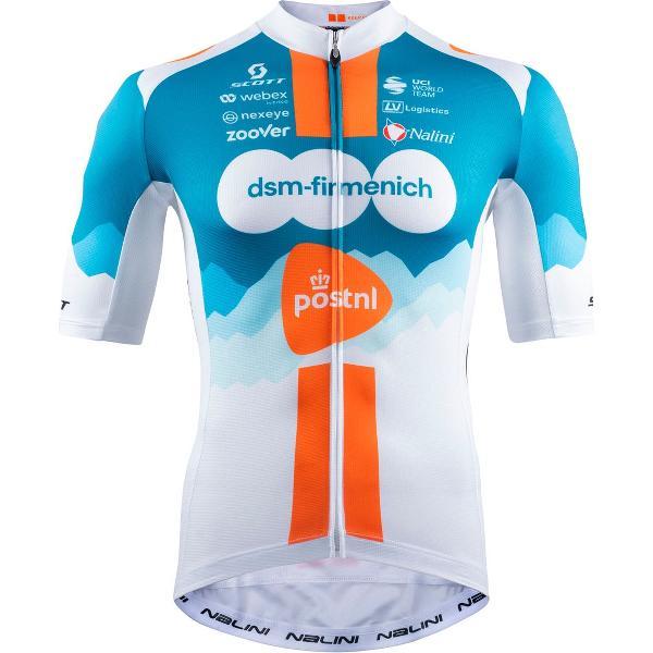 Nalini DSM FIRMENICH POSTNL REPLICA JERSEY - Fietsshirt korte mouwen - wielrenshirt - wielershirt korte mouw Heren - XS