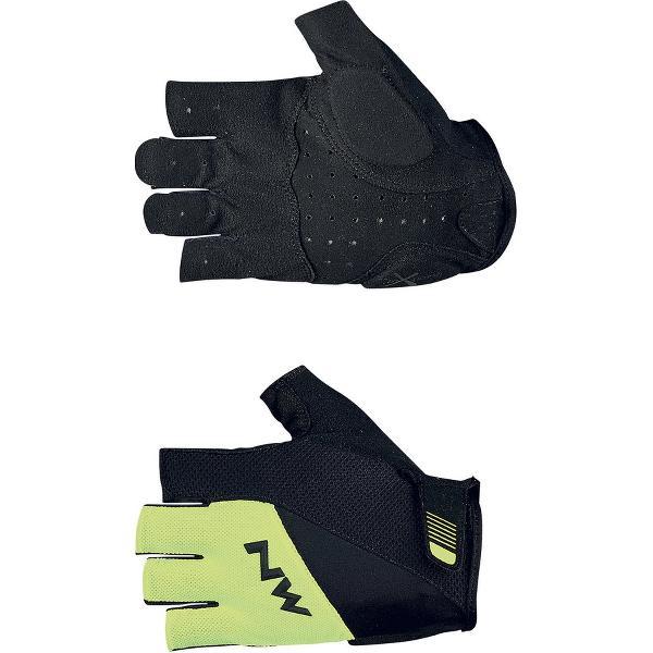 NORTHWAVE FLASH 2 ZOMER HANDSCHOENEN ZWART/GEEL Maat XXL