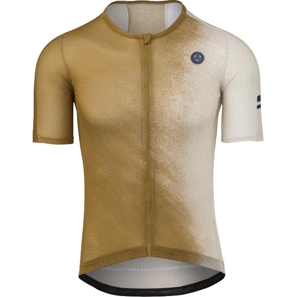 AGU High Summer Fietsshirt IV Trend Heren - Bruin - XL - Extra Ademend - UV bescherming