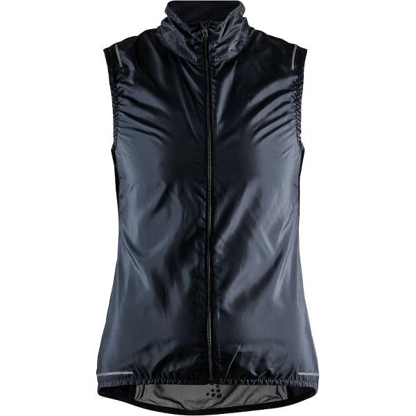 Essence Light Windstopper Vest, dames, zwart