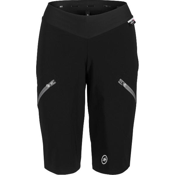 Assos Trail Cargo Dames Korte Fietsbroek Blackseries Zwart