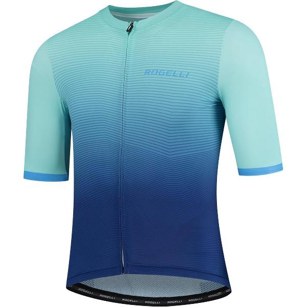 Rogelli Wielershirt KM Valor Blauw M