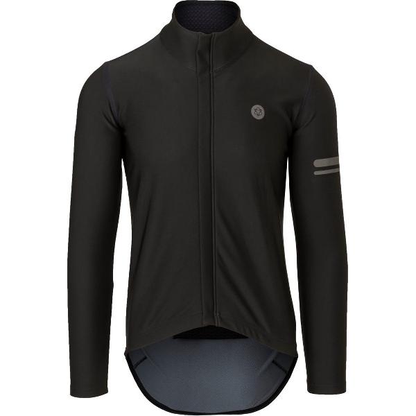 AGU Rain Jersey Fietsshirt Lange Mouwen Performance Heren - Zwart - XL