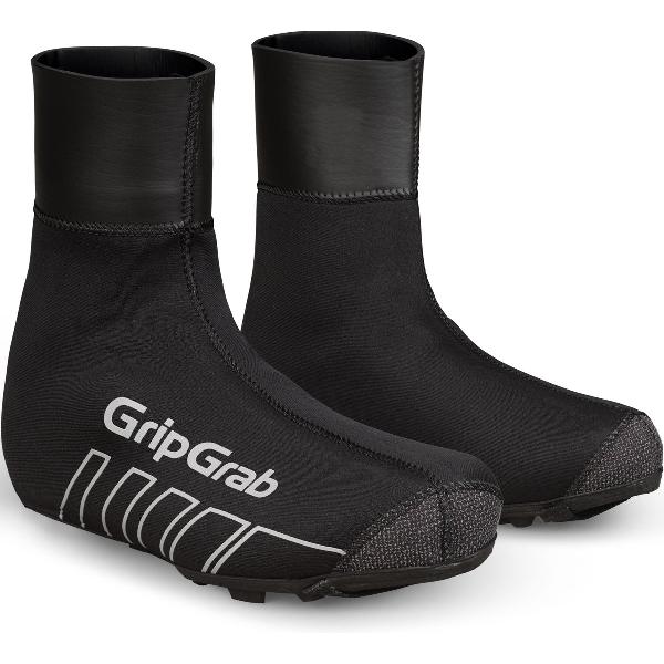 GripGrab - RaceThermo X Waterproof Winter MTB Gravel Fietsoverschoenen Mountainbike - Zwart - Unisex - Maat XXXL