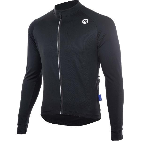 Rogelli Caluso 2.0 Fietsshirt - Lange Mouwen - Heren - Zwart - Maat XL