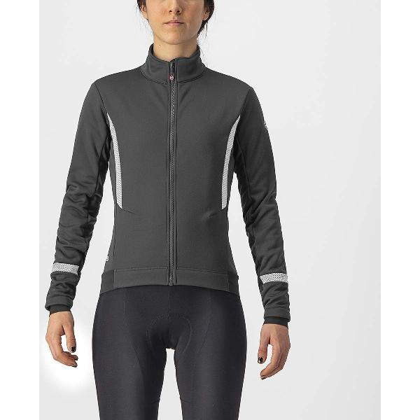 Castelli Dinamica 2 Jacket - Light Black/White Reflex