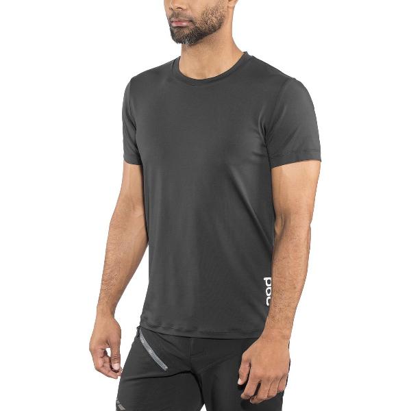 POC Resistance Enduro Light T-shirt Heren, carbon black Maat XL