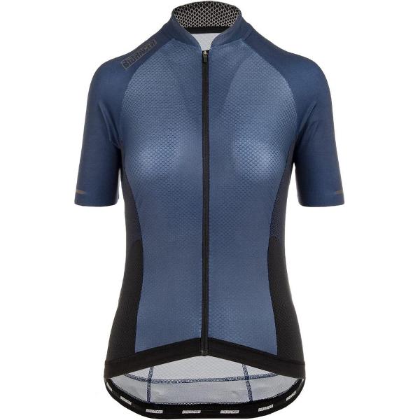 BIORACER Fietsshirt Dames - Fietskledij Sprinter Coldblack - Wielrennen - Blauw L